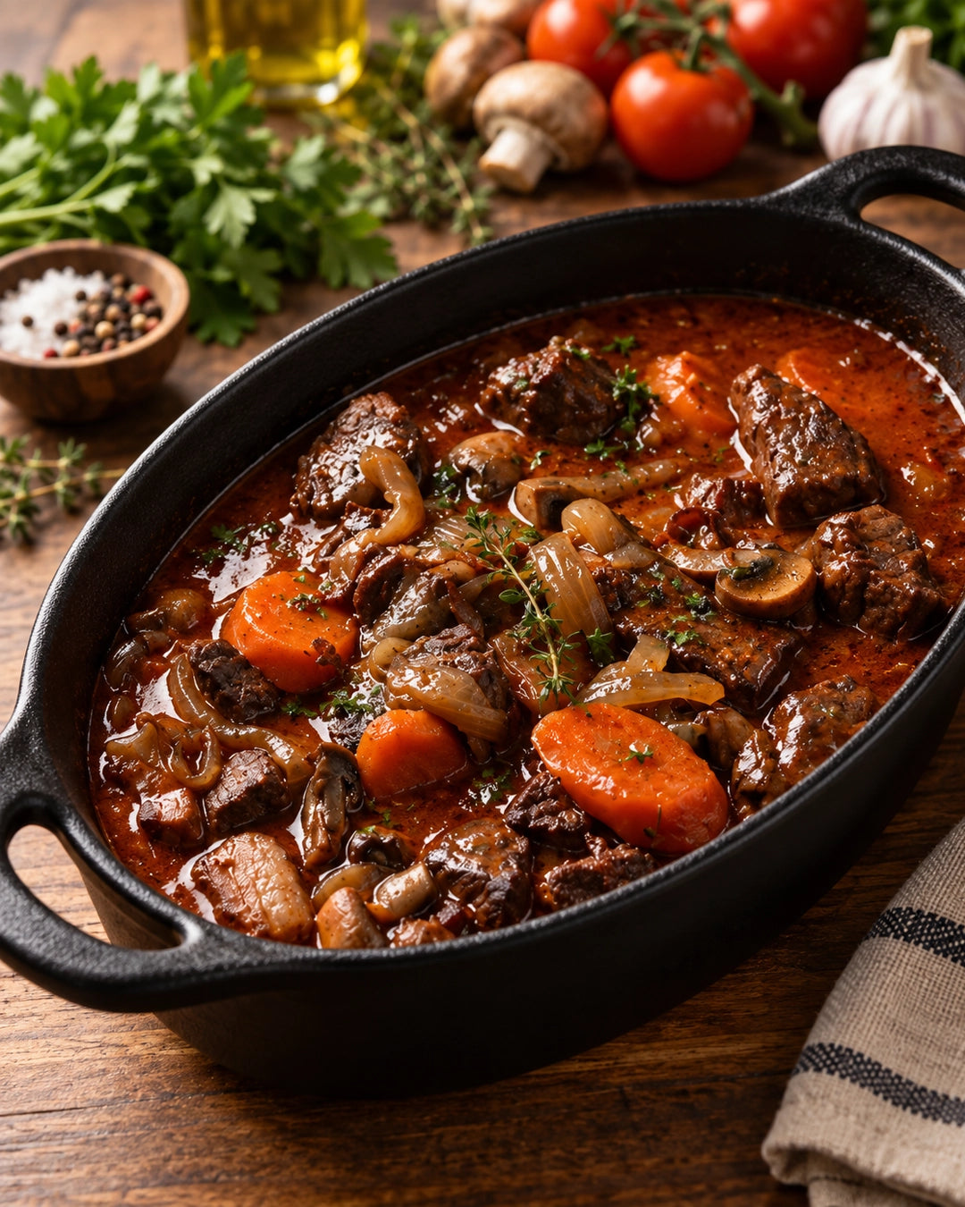 Boeuf Bourguignon Familiar