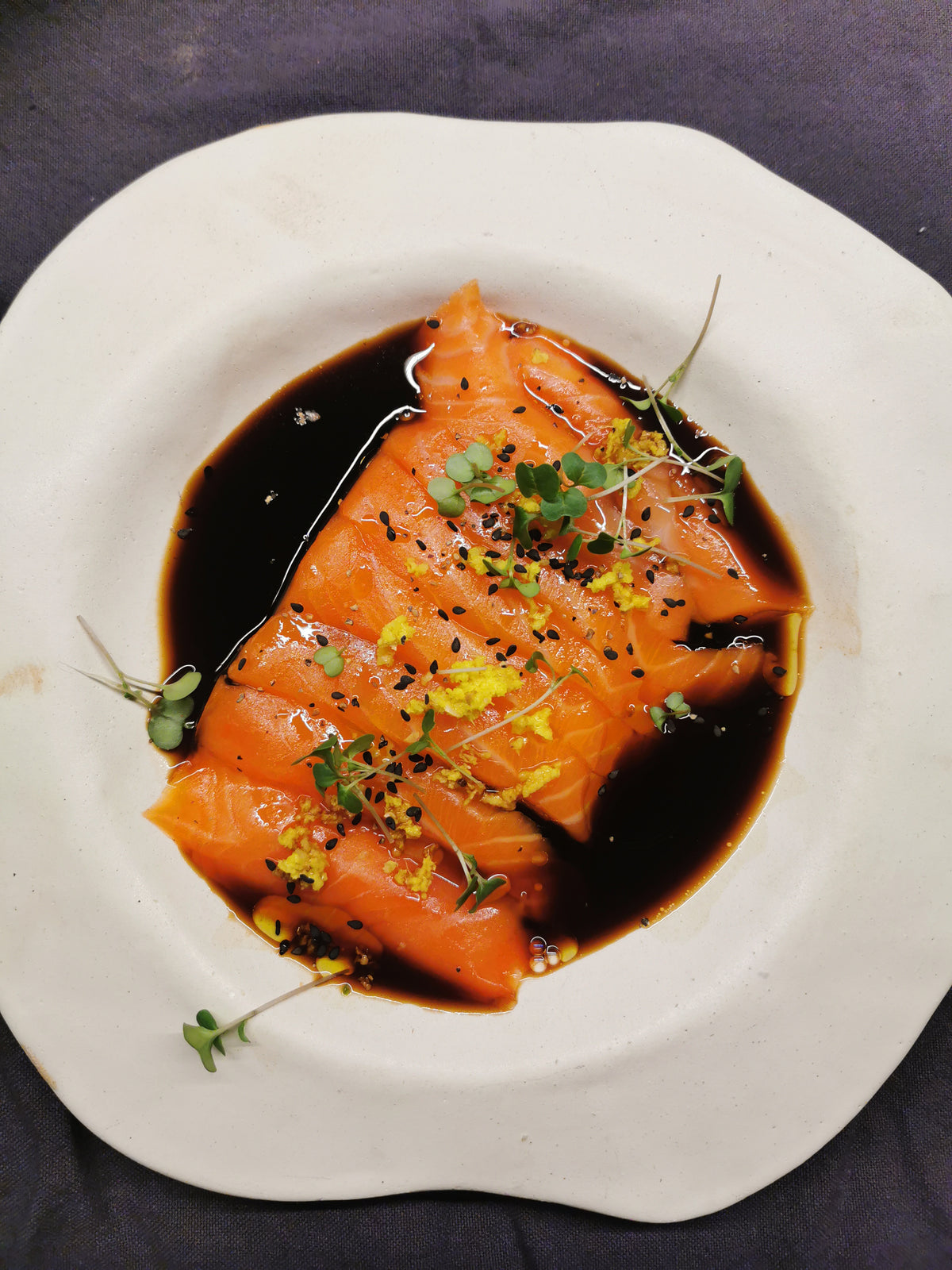Sashimi de Salmón