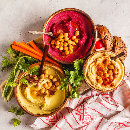 Trío de Hummus