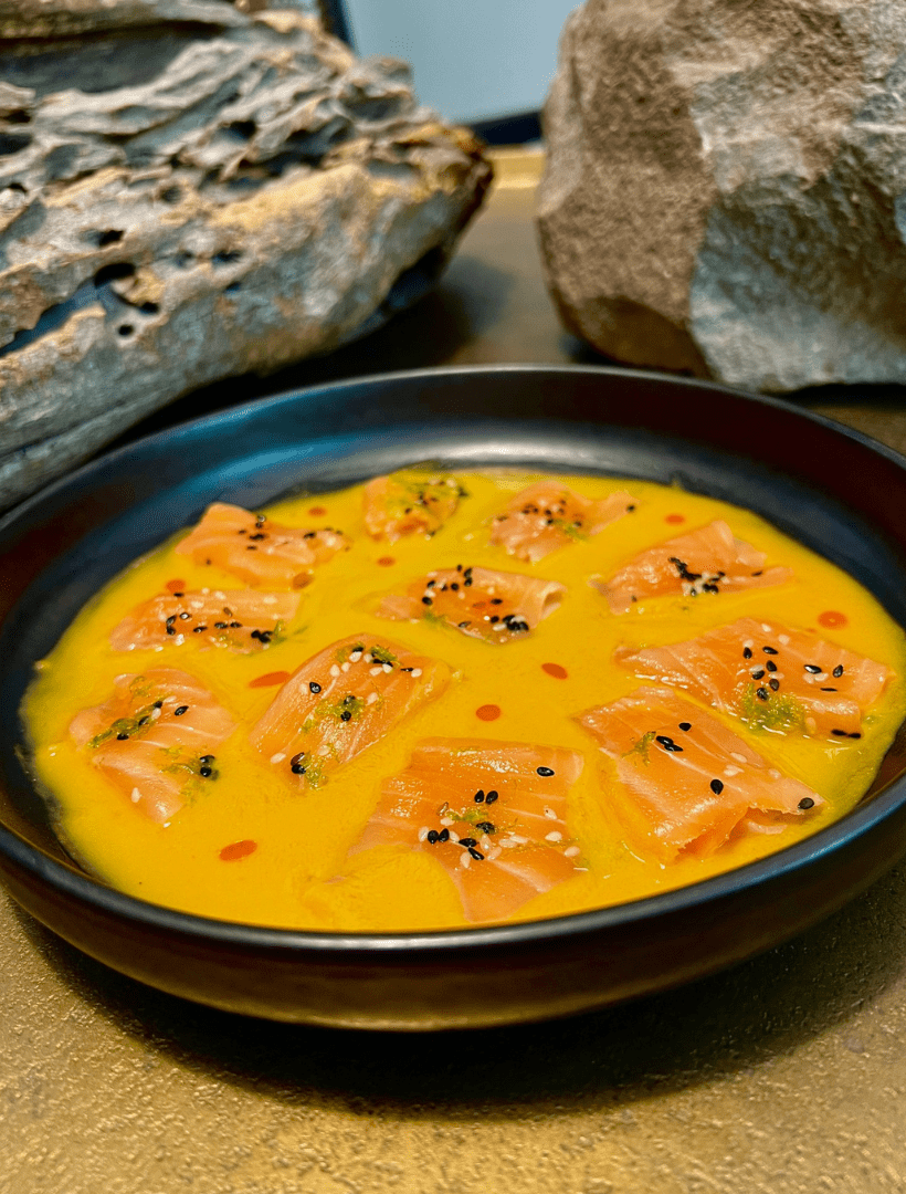 Tiradito de Salmón Thai