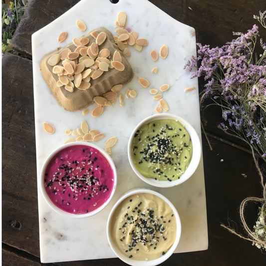 Trío de Hummus