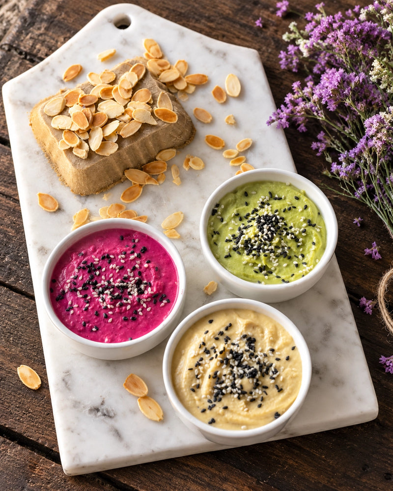 Trío de Hummus